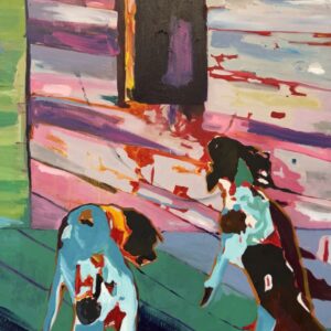 Painting: Pink House